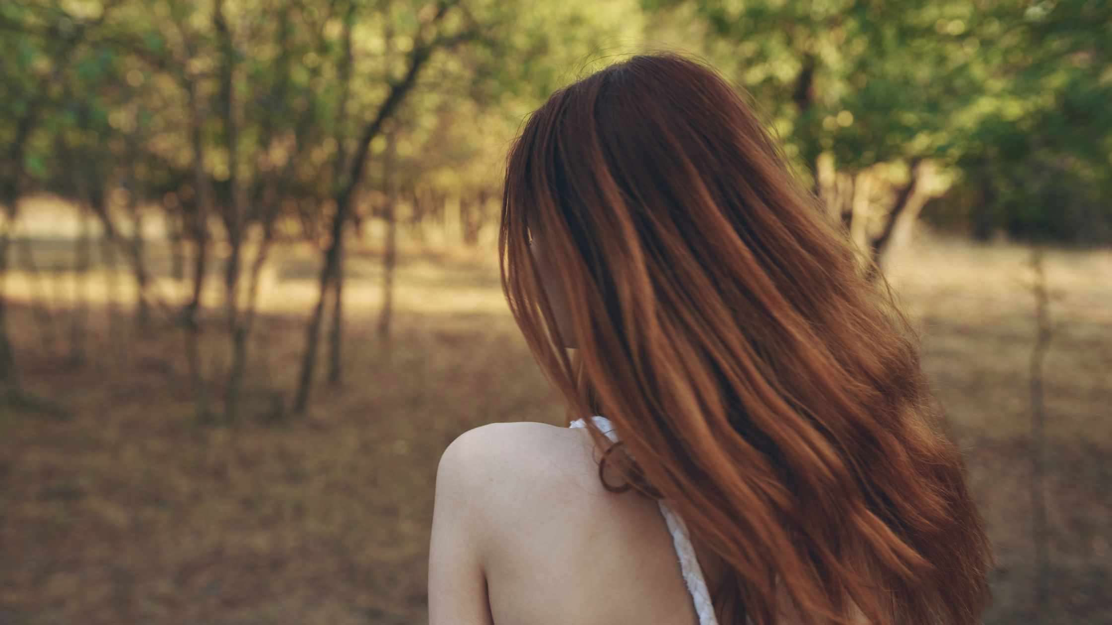 women's brown hair